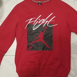 Jordan flight crew neck sweatshirt mens size M